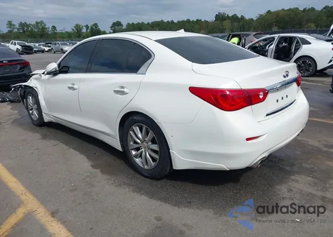 2015 Infiniti Q50 Premium z USA, uszkodzony, nr VIN JN1BV7AP8FM345926